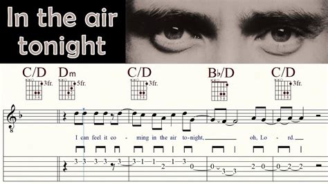 in the air tonight chords|in the air tonight accordi.